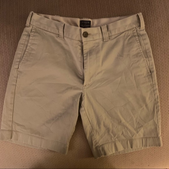 J. Crew Flex Gramercy khaki shorts. 29w - Picture 1 of 3